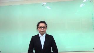 楊于萱自我介紹 英文版