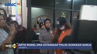 Artis Model Kma Ditangkap Polisi Gunakan Ganja  Lip 0308