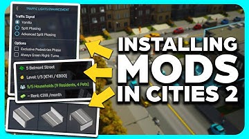 INSTALLING MODS for Cities Skylines 2!