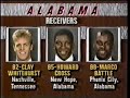 1987 # 8 Tennessee vs Alabama