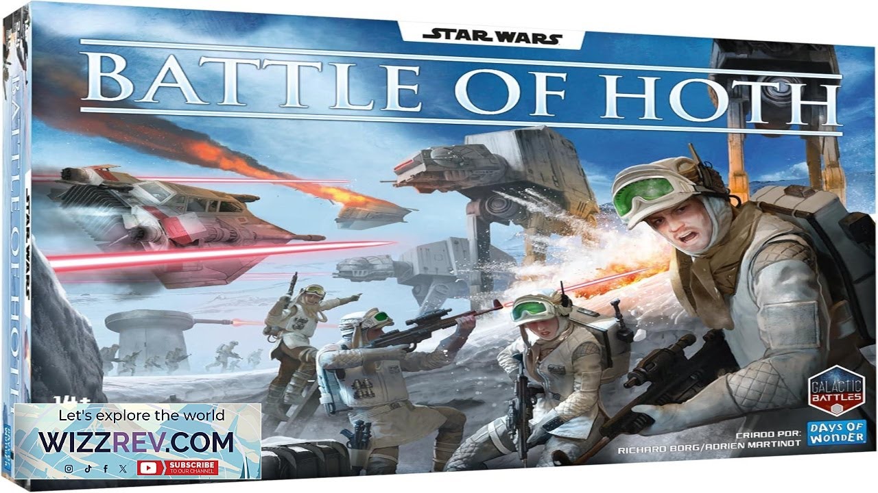 Настольная игра Asmodee Star Wars: Battle of Hoth Command The Imperial