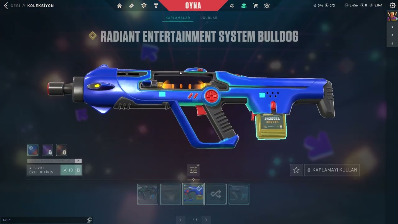 65 Skin/Champions 2023/Seri Tetik/Kaos/Radiant/RGX videosu