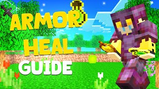 Netherite Pot ARMOR Healing Guide for  Minecraft PVP