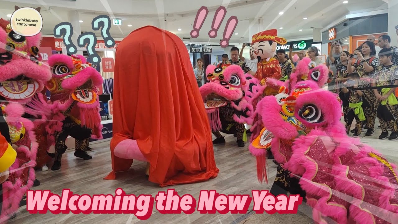 Lunar New Year Reveal! Welcome the New Year with Lion Dance and the God of Wealth!
