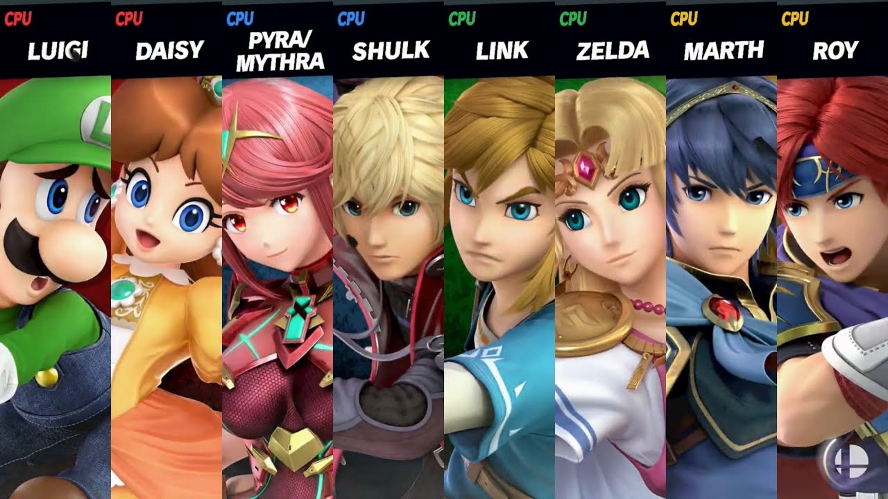 Super Smash Bros. Ultimate - Super Mario vs Xenoblade Chronicles