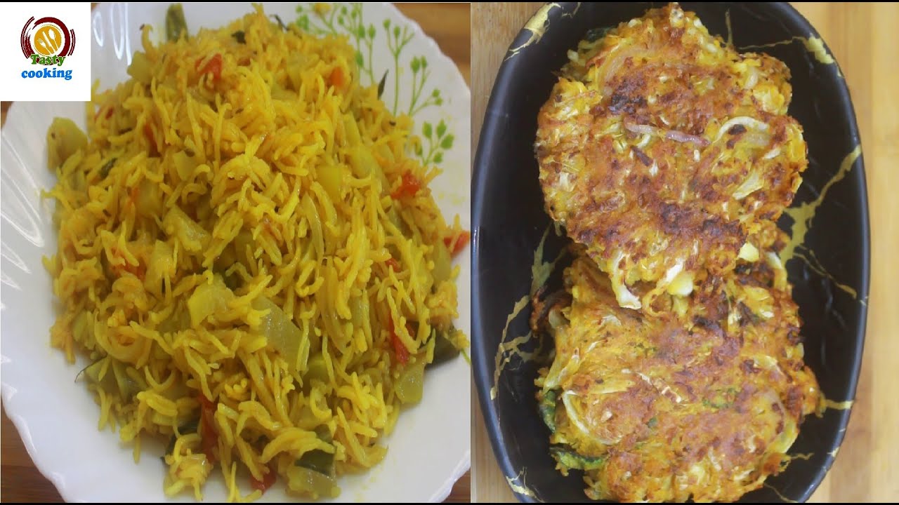 onepot bottle gourd rice with cabbage patties/cabbage recipes/fried cabbage/bottle gourd recipes