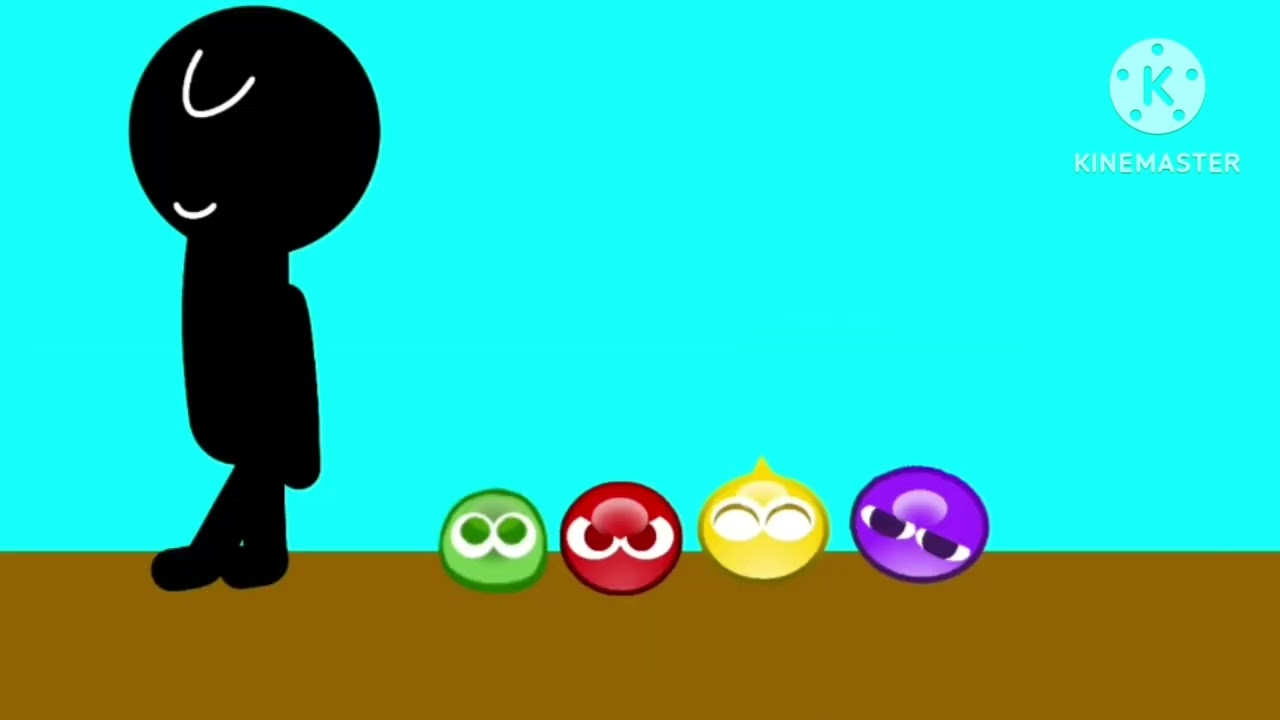 Five little sticky blobs