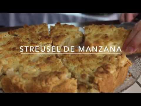 Streusel de manzana (Apfel streusel) - Cloudlet