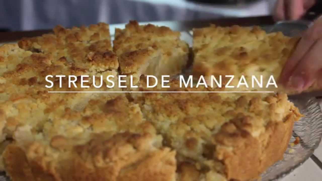 Streusel de manzana (Apfel streusel) - Cloudlet