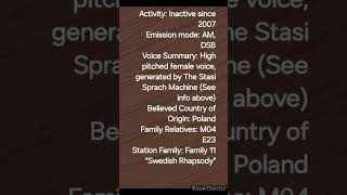 Some Trivias About German Numbers Station Not All Of Them Only My Favorite Part 1