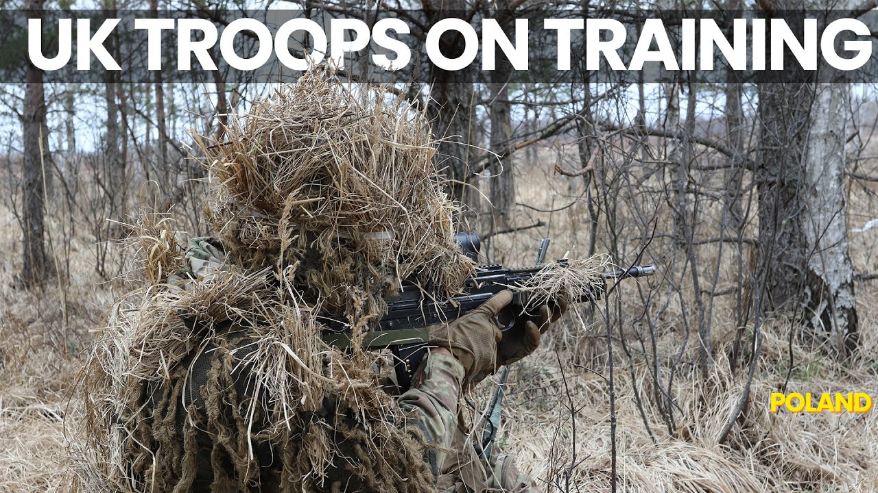 UK Deployed to Poland NATO Enhanced Forward Presence Battlegroup