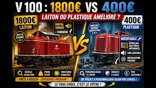 V100 : 1800€ vs 400€ 😱 Laiton ou plastique amélioré ?
