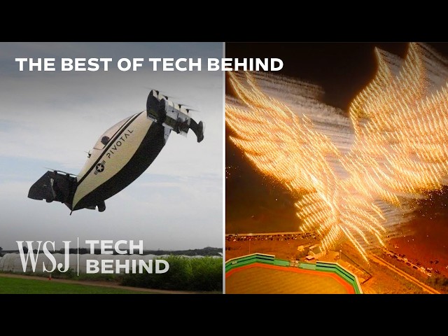 How IMAX, Flying Cars, Pyro Drone Shows and More Work | WSJ Tech Behind