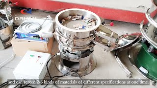 Multilayer circular vibrating sieve