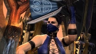 Mortal Kombat - All Kitana Fatalities (MK3 COSTUME)