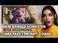 CUMA PAKE 1 PROMPT‼️Bisa Bikin Animasi Konsisten Berdialog (100% Gratis &amp; Bisa Pake HP) 