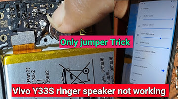 vivo y33s ringer jumper 🔊 vivo y33s speaker problem | vivo y33s speaker not working
