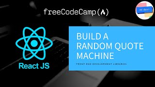 FreeCodeCamp: Build a Random Quote Machine screenshot 3