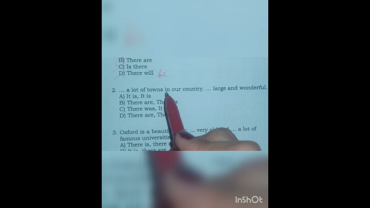 There is,There are testləri