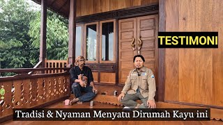Download lagu This Is Why He Chose a Wooden House! - Testimonial of a Typical Sundanese Wooden House