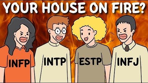 16 Personalities When Their House Is On Fire 🤣