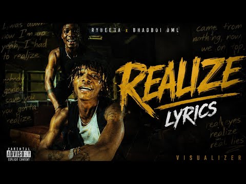 Rybeena ft. Bhadboi OML – Realize (Official Lyrics Video) ❤️🔥 | Afrobeats 2026