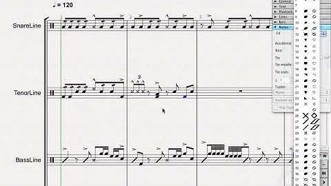 Sibelius Lesson 13: Basic Battery Entry - Part 3 (Virtual Drumline Demystified with Bryan Harmsen)