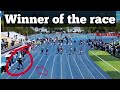 Cameraman outruns sprinters at university race in China#shorts