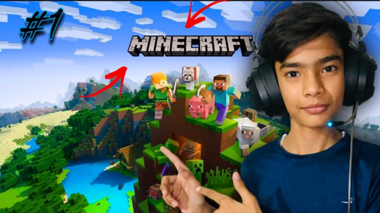 MY FIRST DAY IN MINECRAFT SURVIVAL | #1 - YouTube