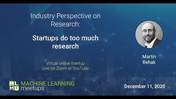 Startups do TOO MUCH RESEARCH - Martin Rehak (Resistant.AI) | MLMU.cz