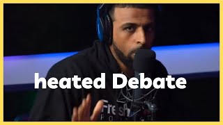 Stop interrupting you dummy- Myron heated debate #freshandfit #freshandfitpodcast