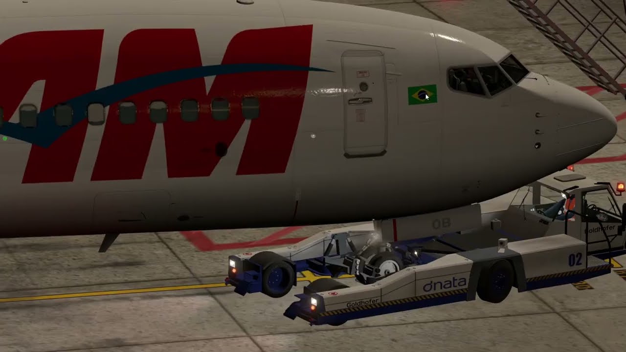 Xplane11 Flight SBCT SBSP 13/05/2022 B737-800 VATSIM - 004