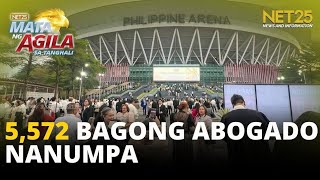 Oath Taking Ng 5572 Bagong Abogado Ginanap Sa Ph Arena