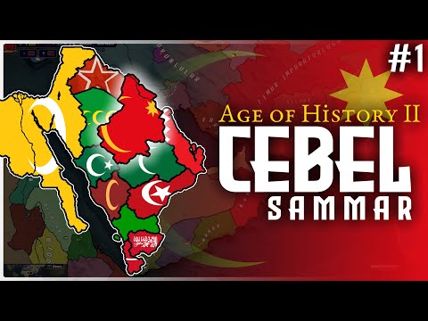 KAOS⚔️ | Cebel Şammar Emirliği - Age of History 2 | Bölüm 1