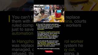China BANS Firing Workers for AI! 🤖🚫