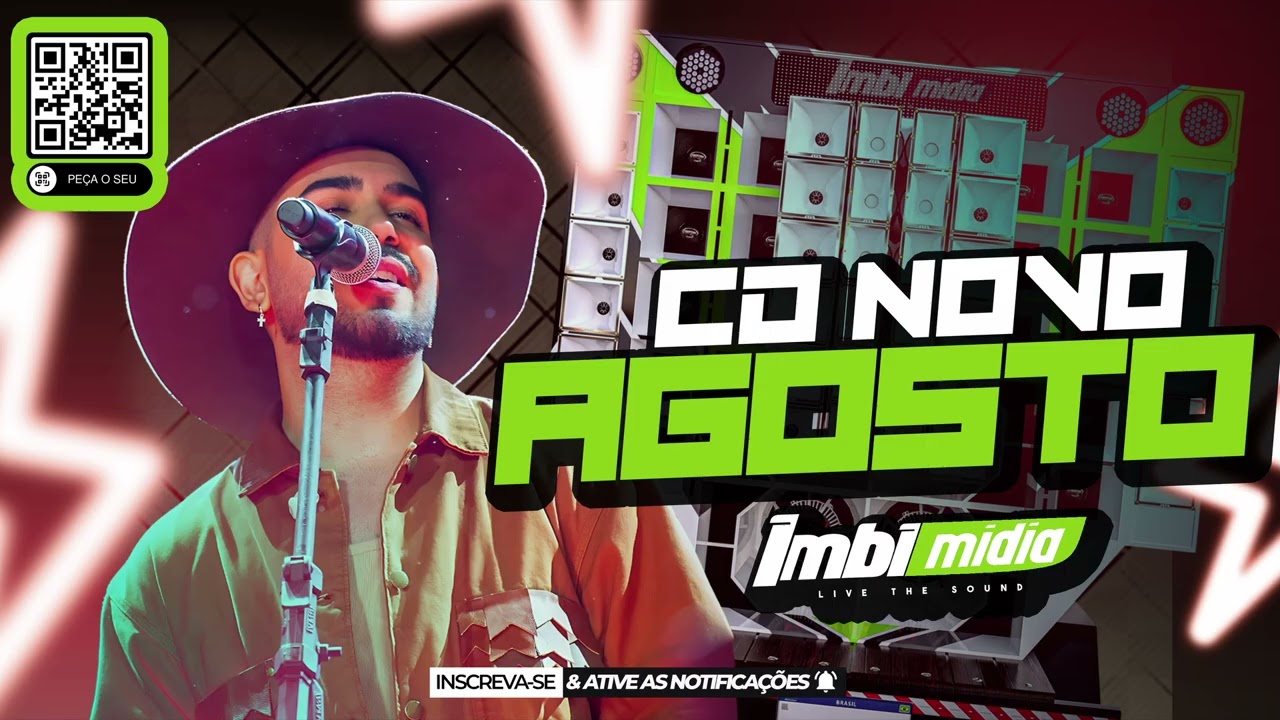LIPE LUCENA AGOSTO 2025 - MÚSICAS NOVAS PRA PAREDÃO - IMBI MÍDIA