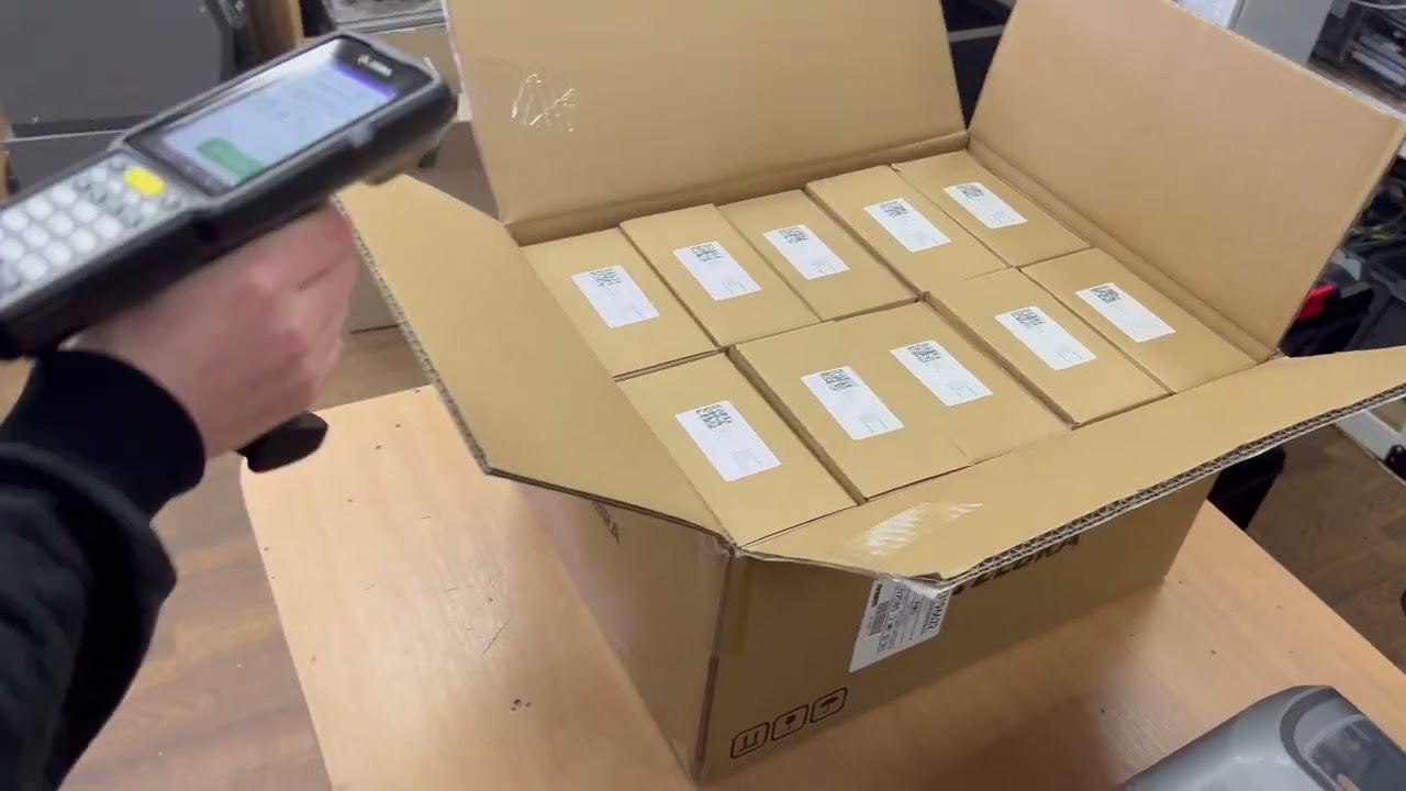 Pharma industry SSCC box aggregation