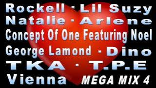 Freestyle Mega Mix4 - ROCKELL - LIL SUZY - NOEL - TKA - T.P.E. - (DJ Paul S)