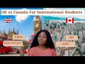 Canada vs UK For Uni - International Student Edition