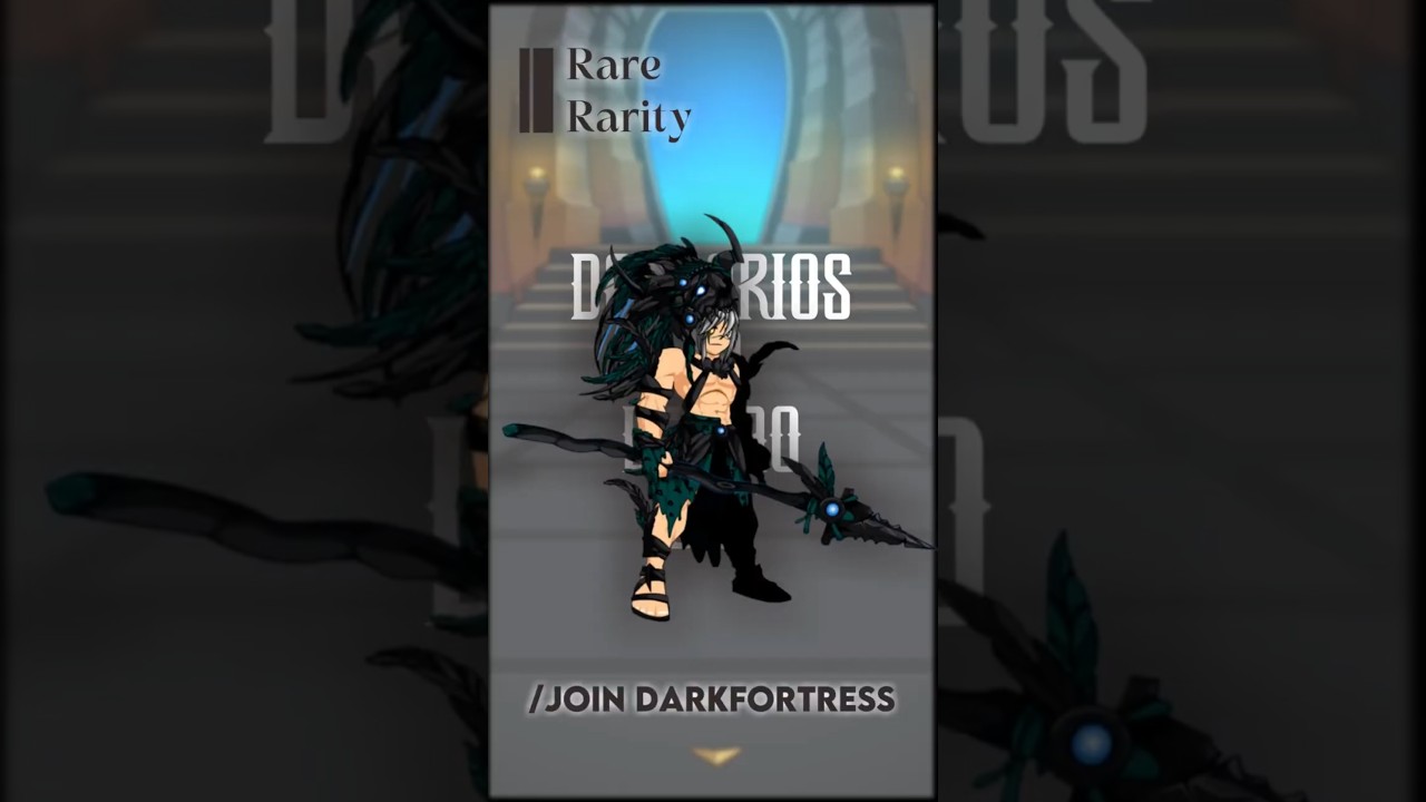 AQWorlds | 4 Rare Rarity Items! | /join darkfortress