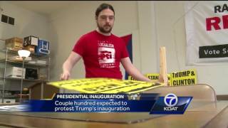 VIDEO: Local protest planned for Trump's inauguration