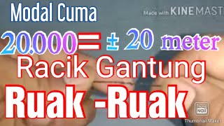 How to make a Hanging Ruak Ruak Mix that is EASY and CHEAP