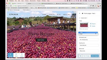 Selling online in 30min with Shopify - Part 3 - Customizing the Look of Your Website