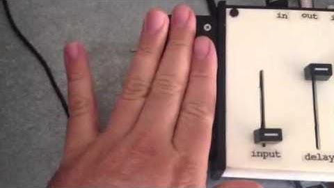 Circuit bent realistc bent reverb/delay