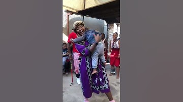 Thumbnail of A 2 year old Siyabonga leading Sangoma initiates with such power & pride