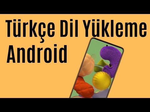 Türkçe Dil Olmayan Android Telefona Türkçe Dil Ekleme