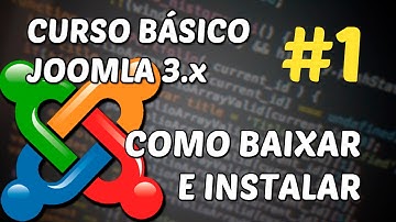 Vídeo Aula Joomla 3: como baixar e instalar #1 - Welington Tutoriais