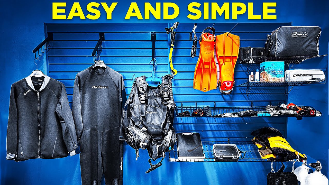 I Built My Dream Dive Gear Storage Solution For Under $500