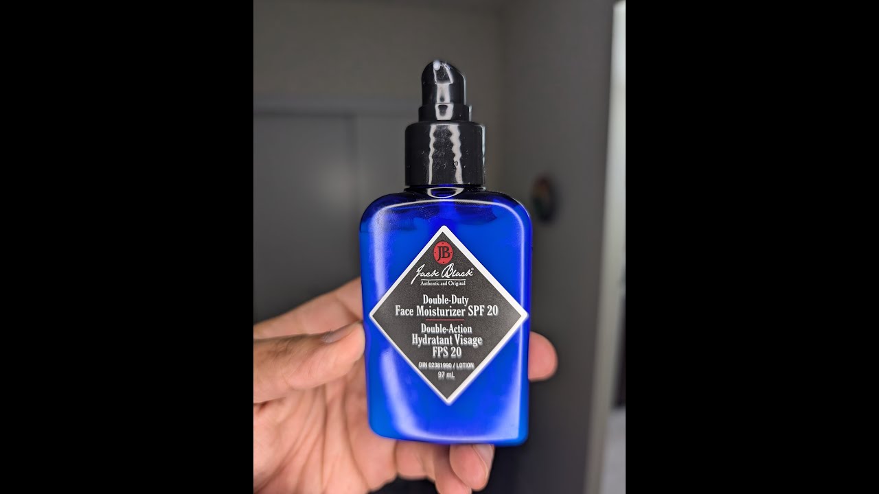Honest of JACK BLACK face moisturizer for men - SPF 20
