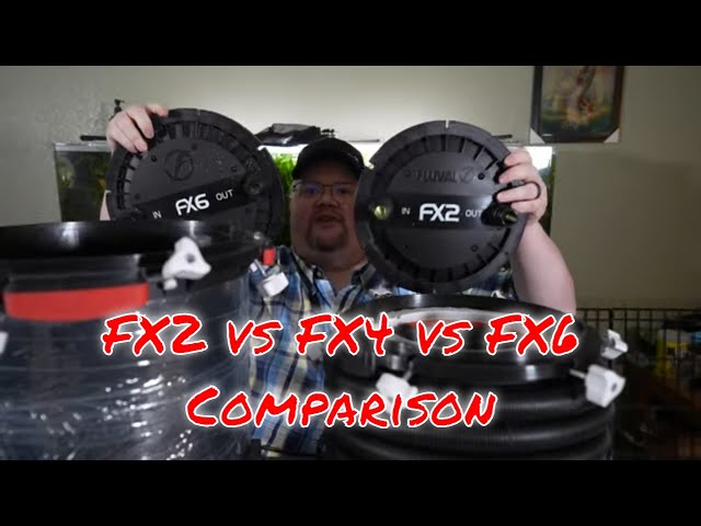 FX2 vs FX4 vs FX6 - Comparing the Fluval FX Canister Filters - YouTube